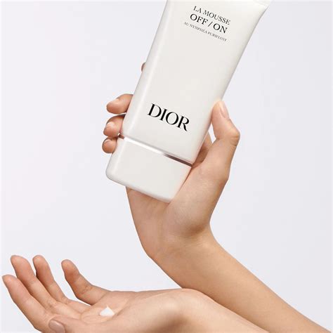 dior on off cleanser|dior la mousse off on.